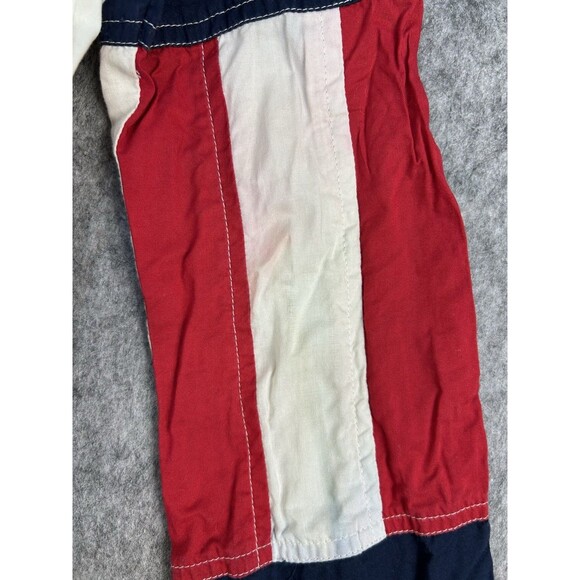 VTG Tommy Hilfiger Jeans Women's American US Flag Stars & Stripes Shirt Sz M - Picture 5 of 9